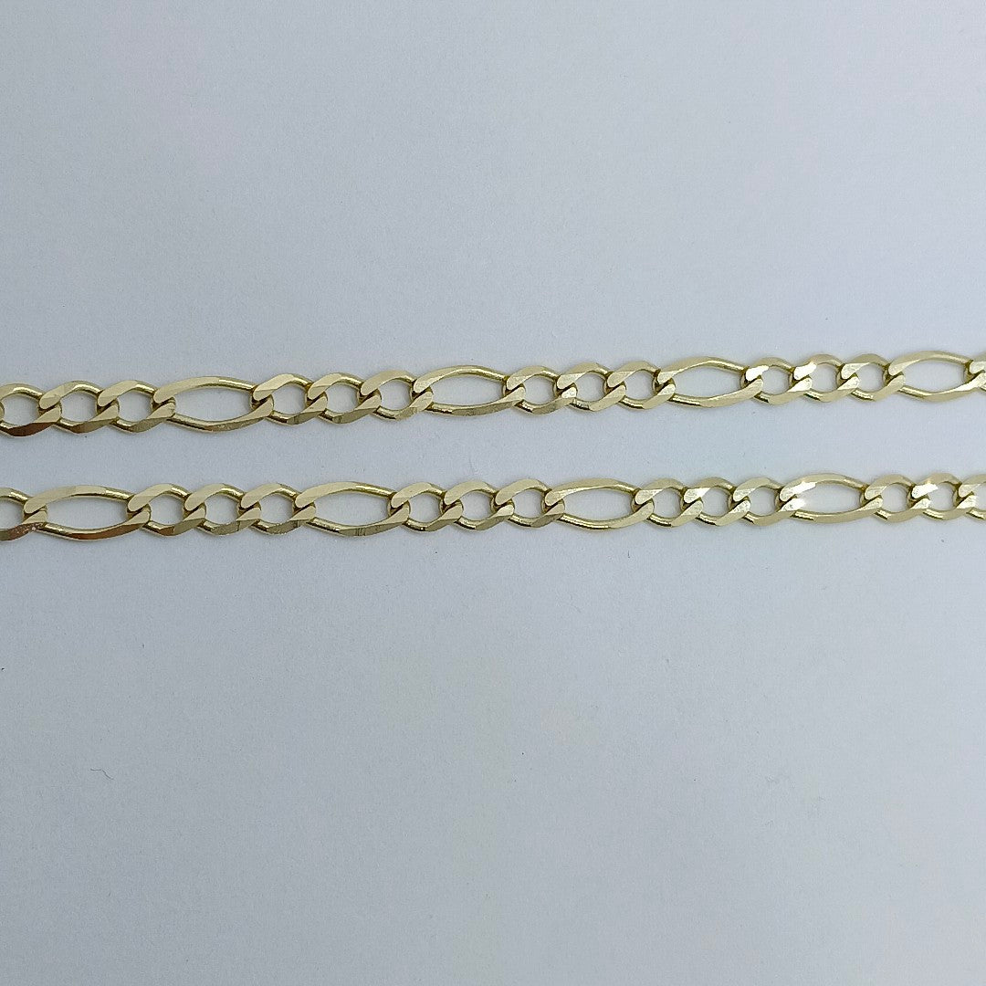 CADENA 3X1 14K 60 CM 9 GR (NUEVO)