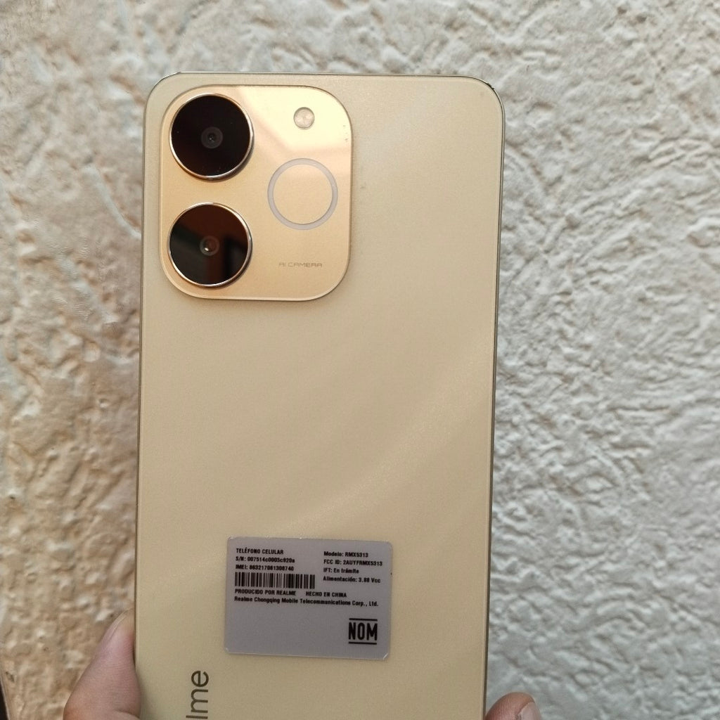 CELULAR REALME NOTE 70 RMX5313 (2025) 128 GB 4 GB RAM (SEMINUEVO)