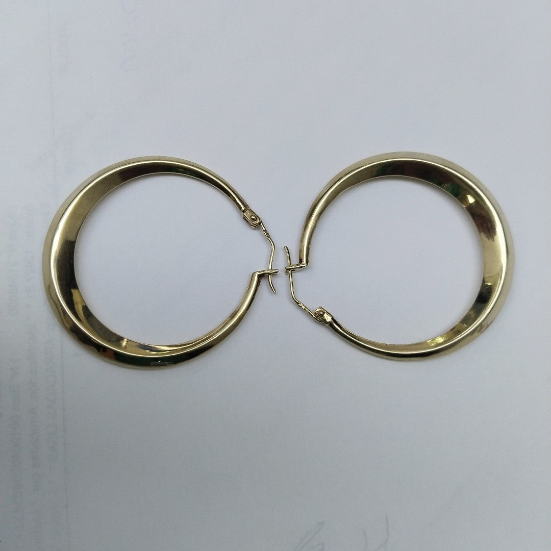 ARRACADAS PAR ORO 14 K 8.6 GRMS (SEMINUEVO)