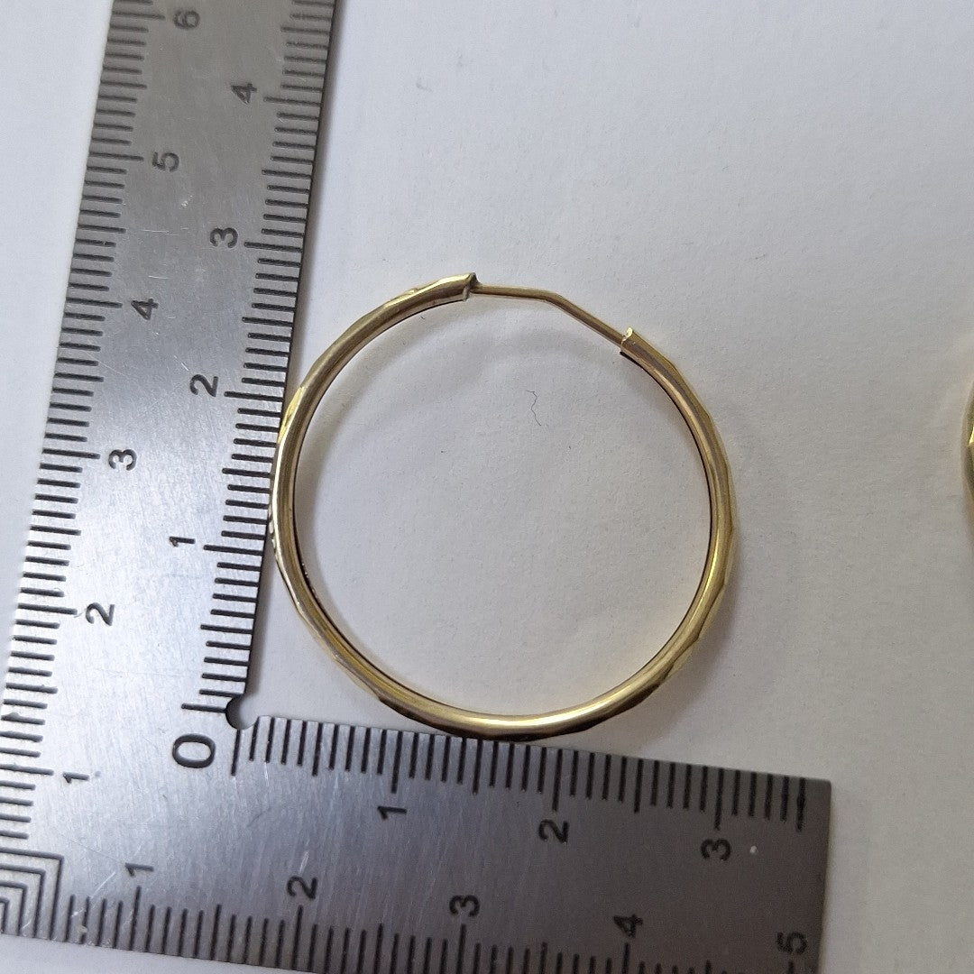 ARRACADAS PAR ORO 10 K 1.9 GRMS (SEMINUEVO)