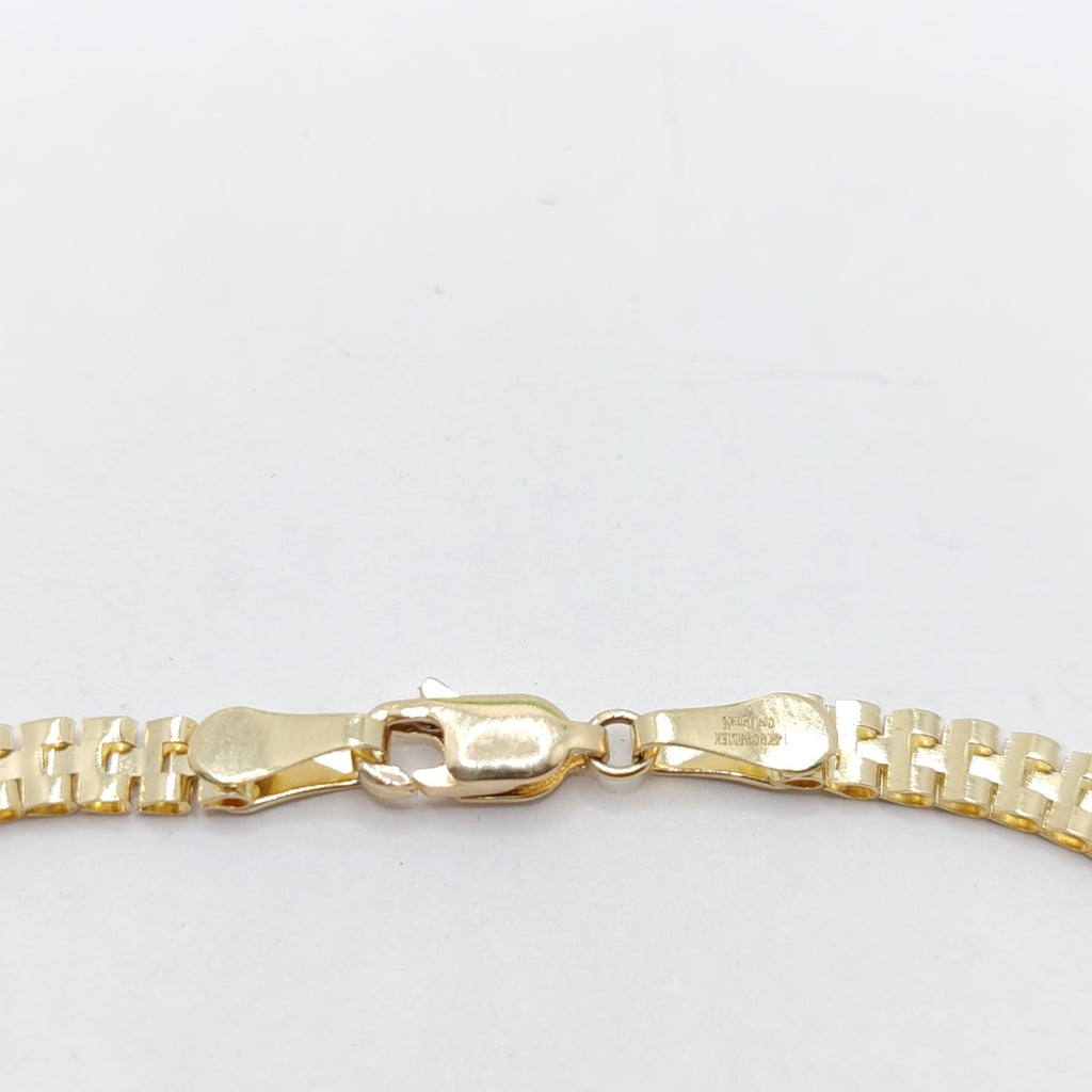 PULSERA ESPECIAL 14K 18 CM 4.2 GR (NUEVO)