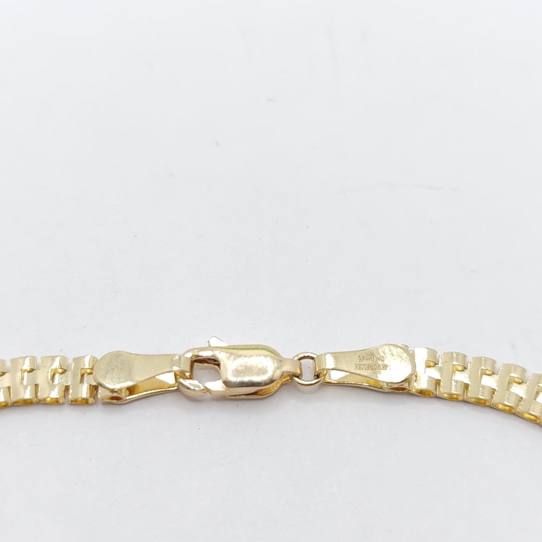 PULSERA ESPECIAL 14K 18 CM 4.2 GR (NUEVO)