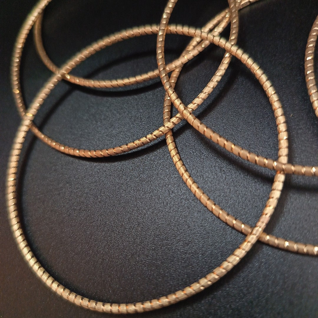 SEMANARIO DE PULSERAS ORO 14 K 29.4 GRMS (SEMINUEVO)