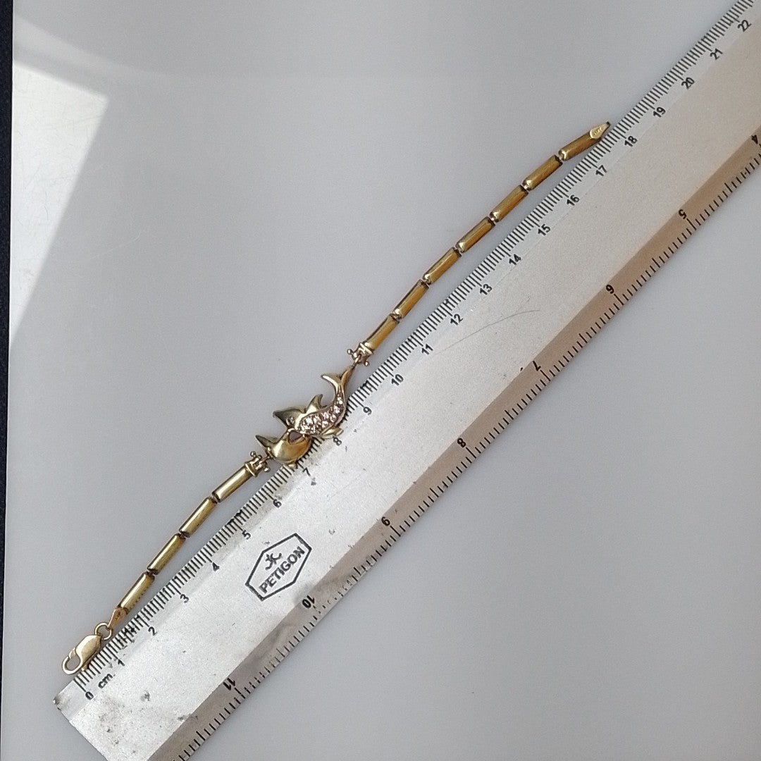 PULSERA ORO 14 K 8,20 GRMS (SEMINUEVO)