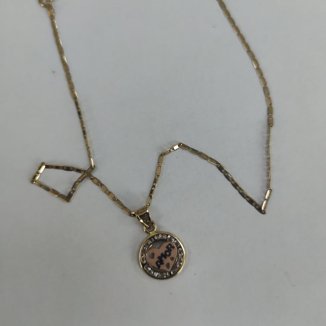 CADENA ORO 14 K 2.6 GRMS (SEMINUEVO)