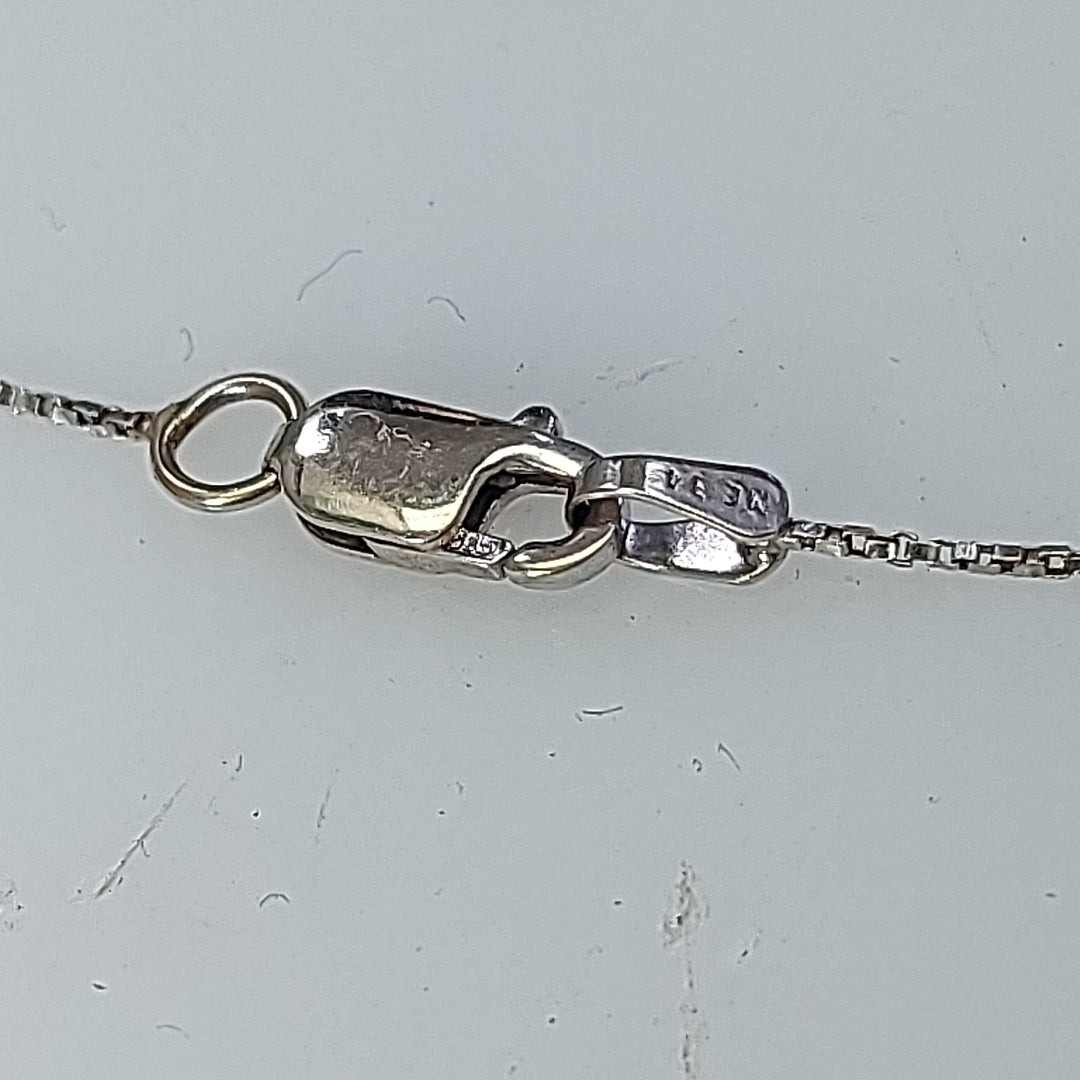 CADENA ORO BLANCO 14 K 1,90 GRMS (SEMINUEVO)