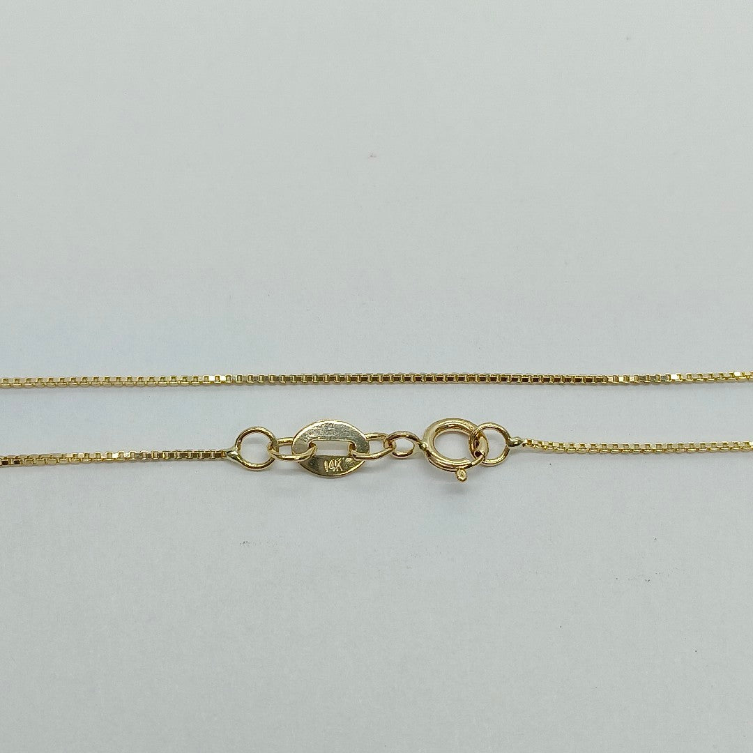 CADENA VENECIANO 14K 50 CM 1.6 GR (NUEVO)