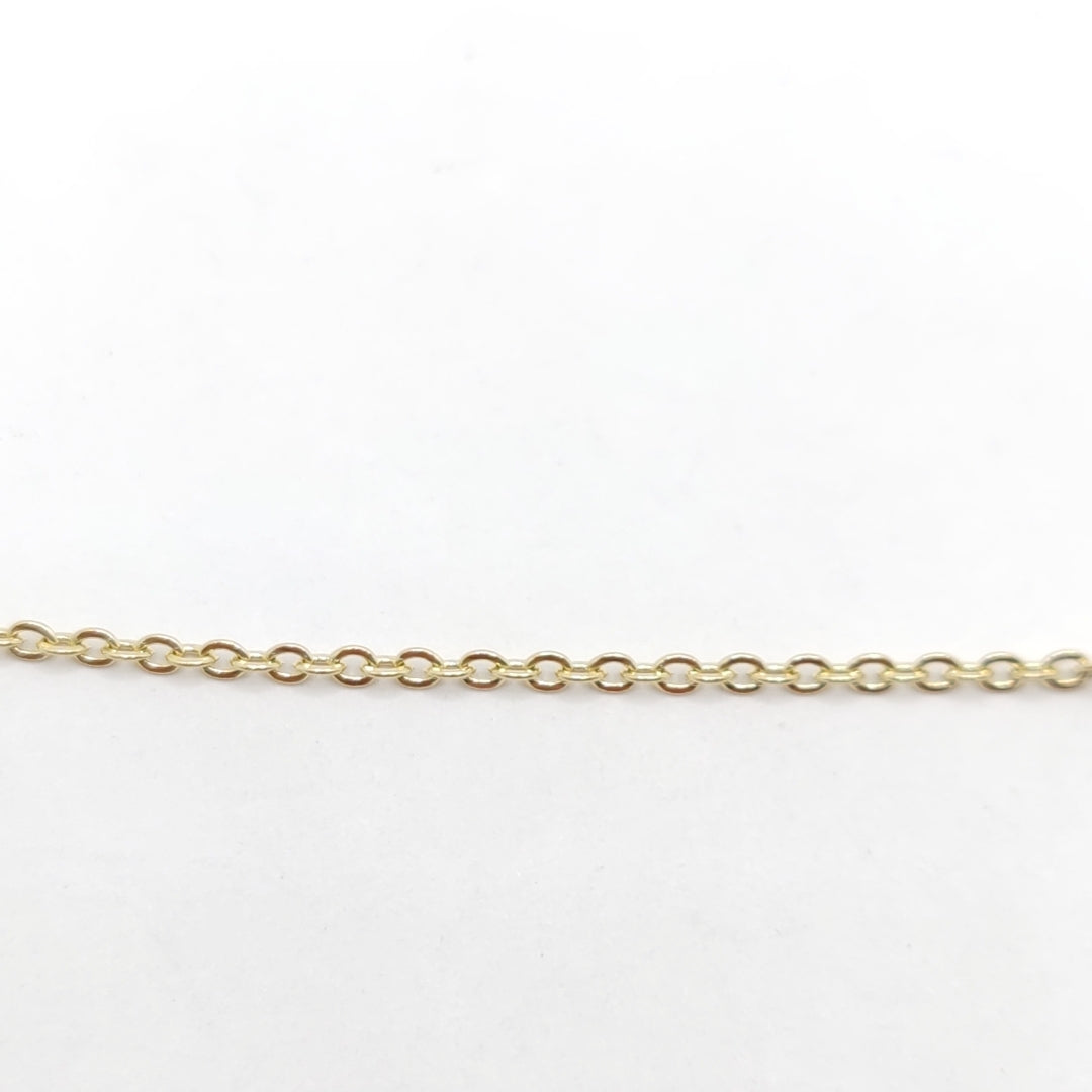 PULSERA TEJIDO ESPECIAL C CORAZONES 14K 18 CM 1.7 GR (NUEVO)