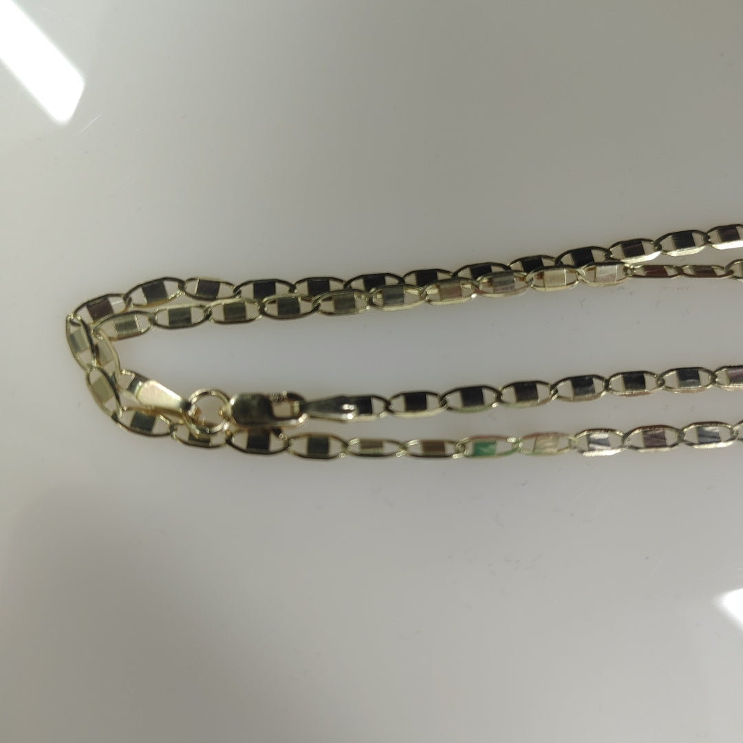 CADENA ESPEJO 14K 60 CM 5.5 GR (NUEVO)