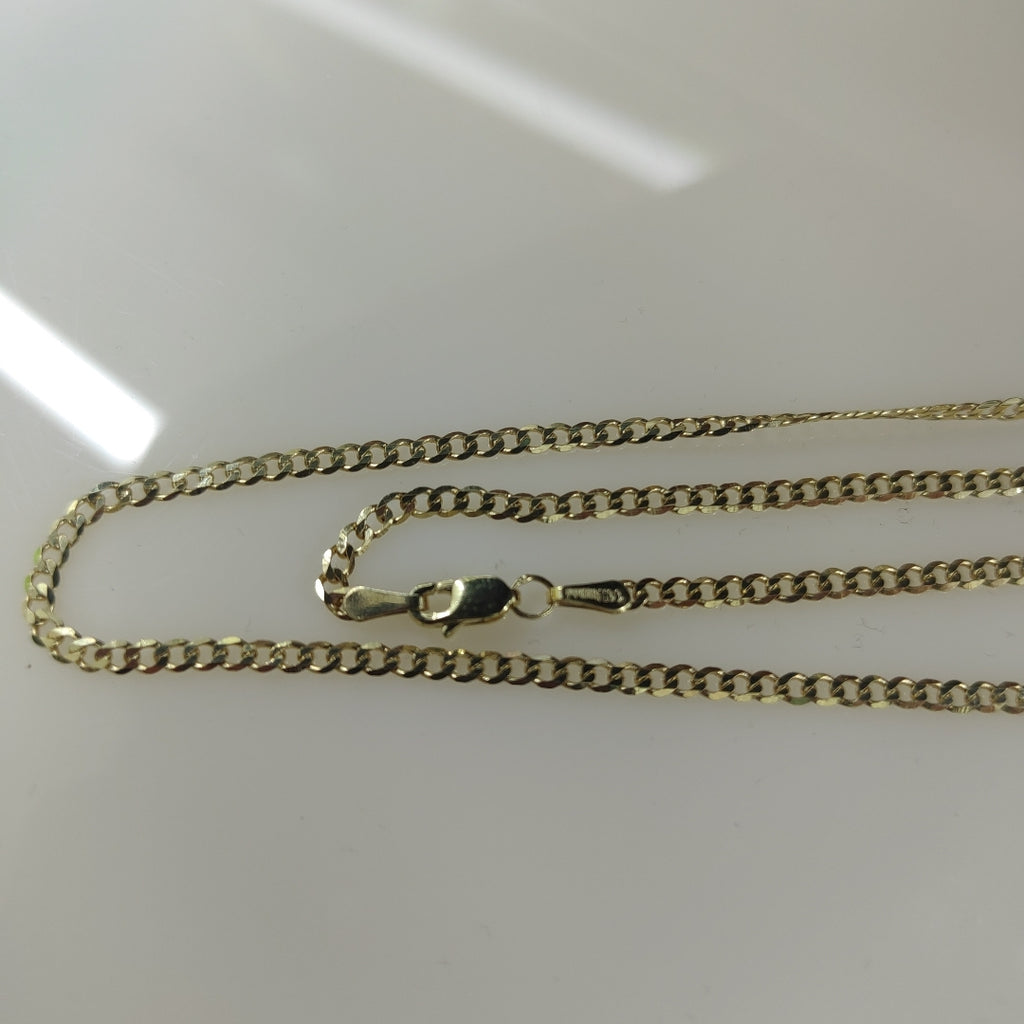 CADENA BARBADA 14K 55 CM 5.4 GR (NUEVO)