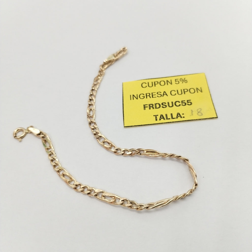PULSERA ORO 14 K 1,70 GRMS (SEMINUEVO)
