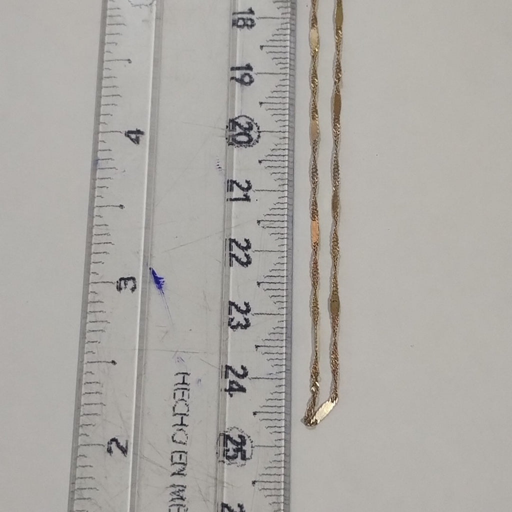 CADENA ORO 14 K 1.4 GRMS (SEMINUEVO)