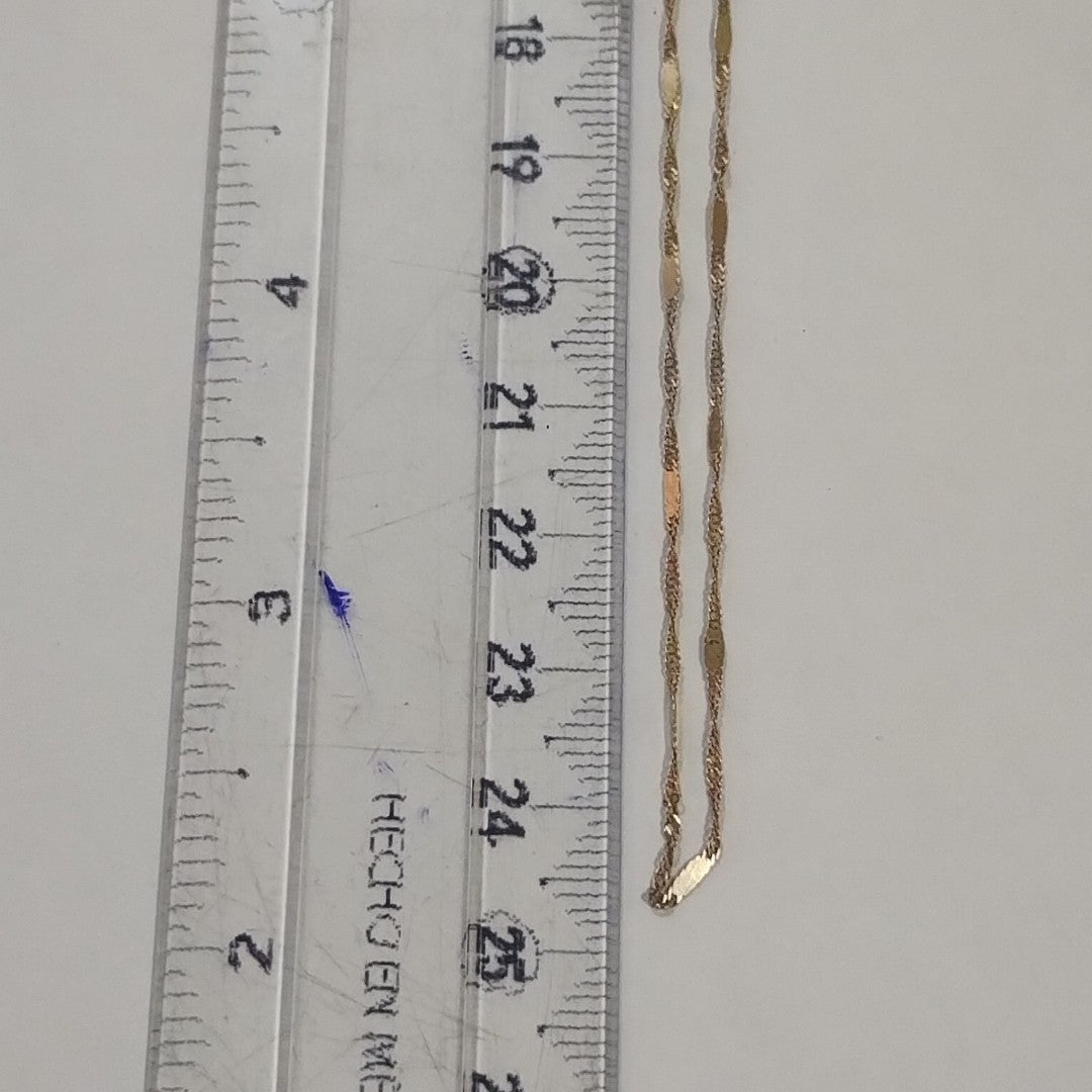 CADENA ORO 14 K 1.4 GRMS (SEMINUEVO)