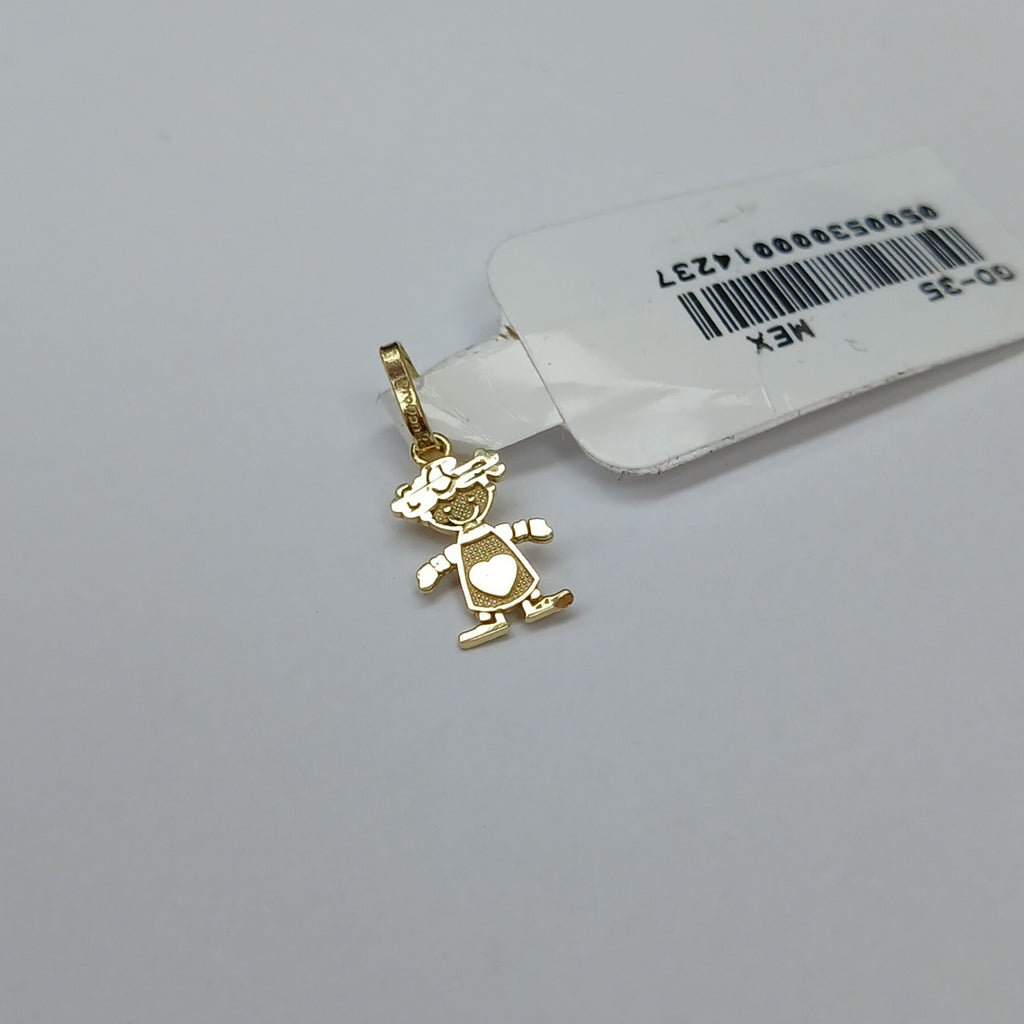 DIJE NIÑA 10K 0.3 GR (NUEVO)