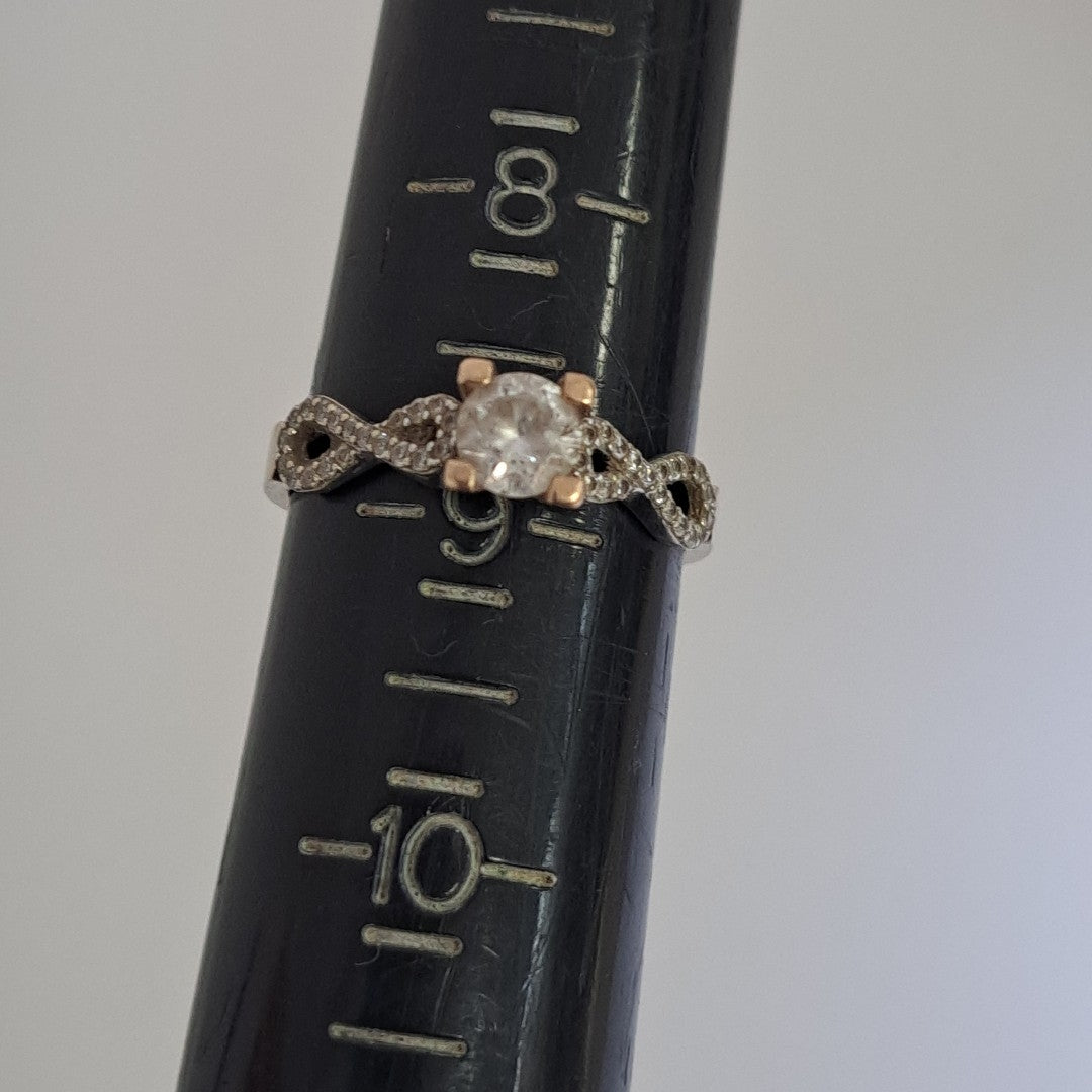 ANILLITO ORO BLANCO 10 K 2,60 GRMS (SEMINUEVO)