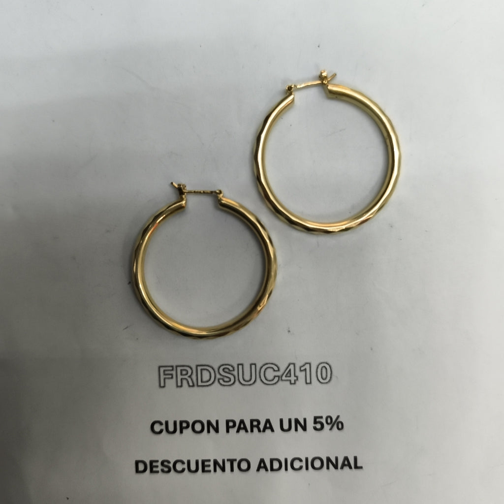 ARRACADAS PAR ORO 14 K 7.1 GRMS (SEMINUEVO)