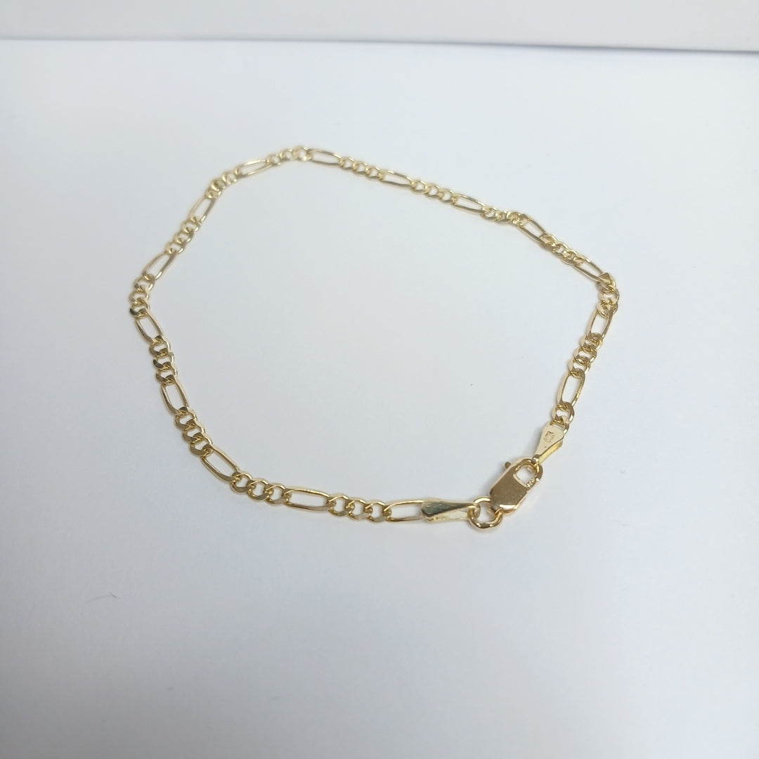PULSERA 3X1 14K 18 CM 1.9 GR (NUEVO)