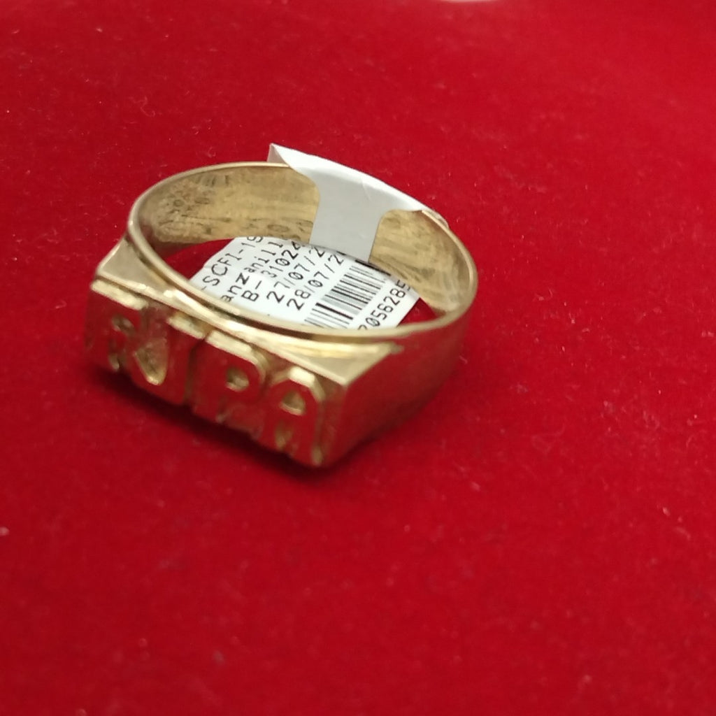 ANILLO ORO 14 K 6.4 GRMS (SEMINUEVO)