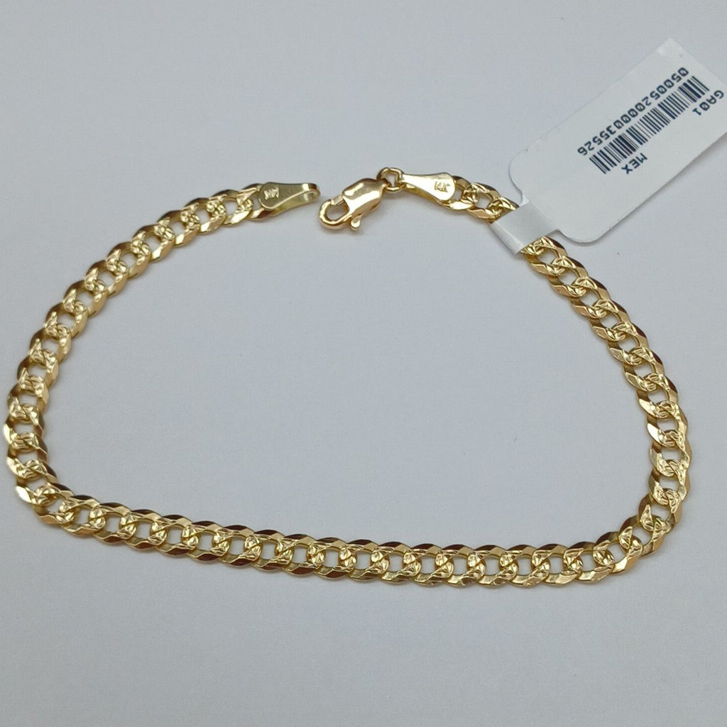 PULSERA BARBADA 14K 21 CM 7.5 GR (NUEVO)