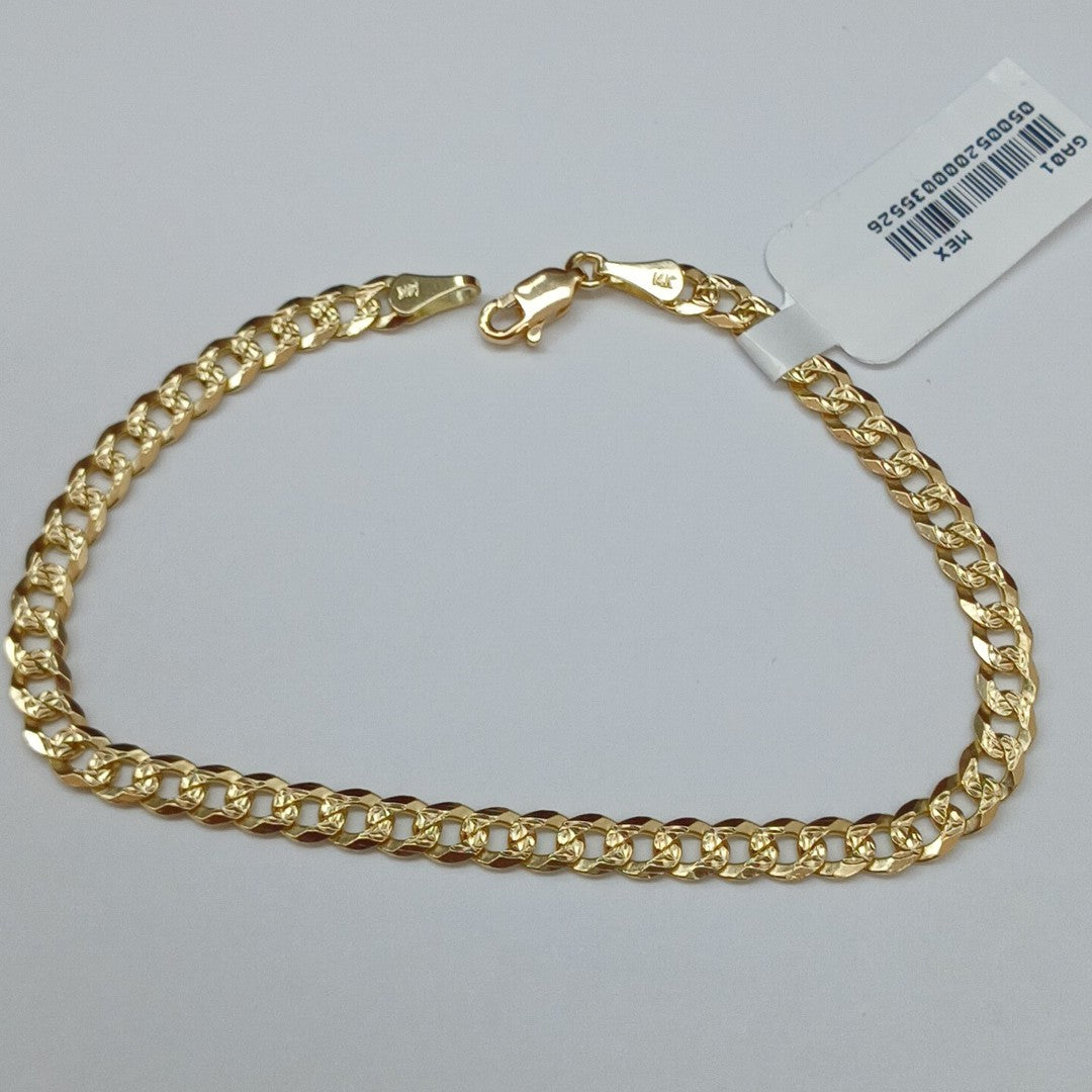 PULSERA BARBADA 14K 21 CM 7.5 GR (NUEVO)