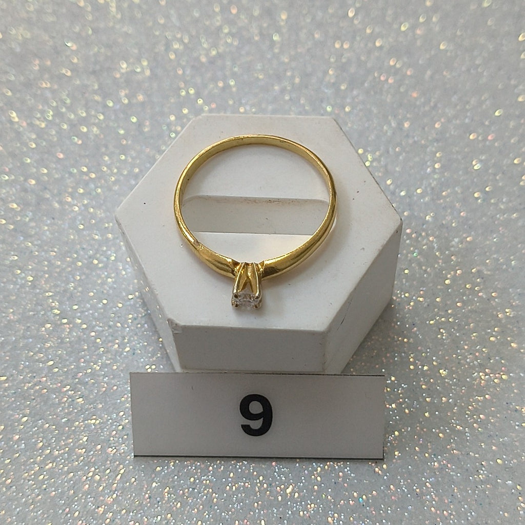 SOLITARIO ORO 14 K 2 GRMS (SEMINUEVO)