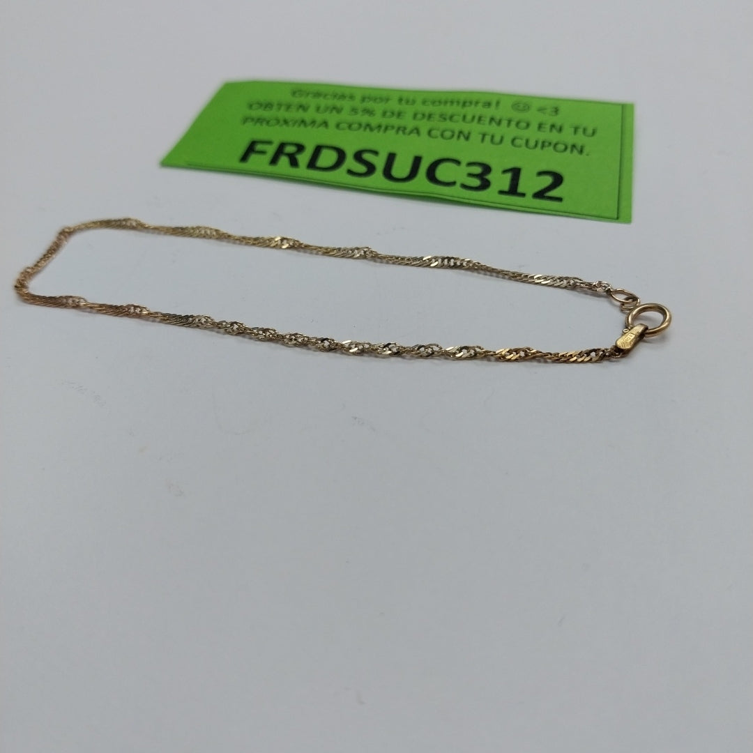 PULSERA ORO 10 K 0.8 GRMS (SEMINUEVO)