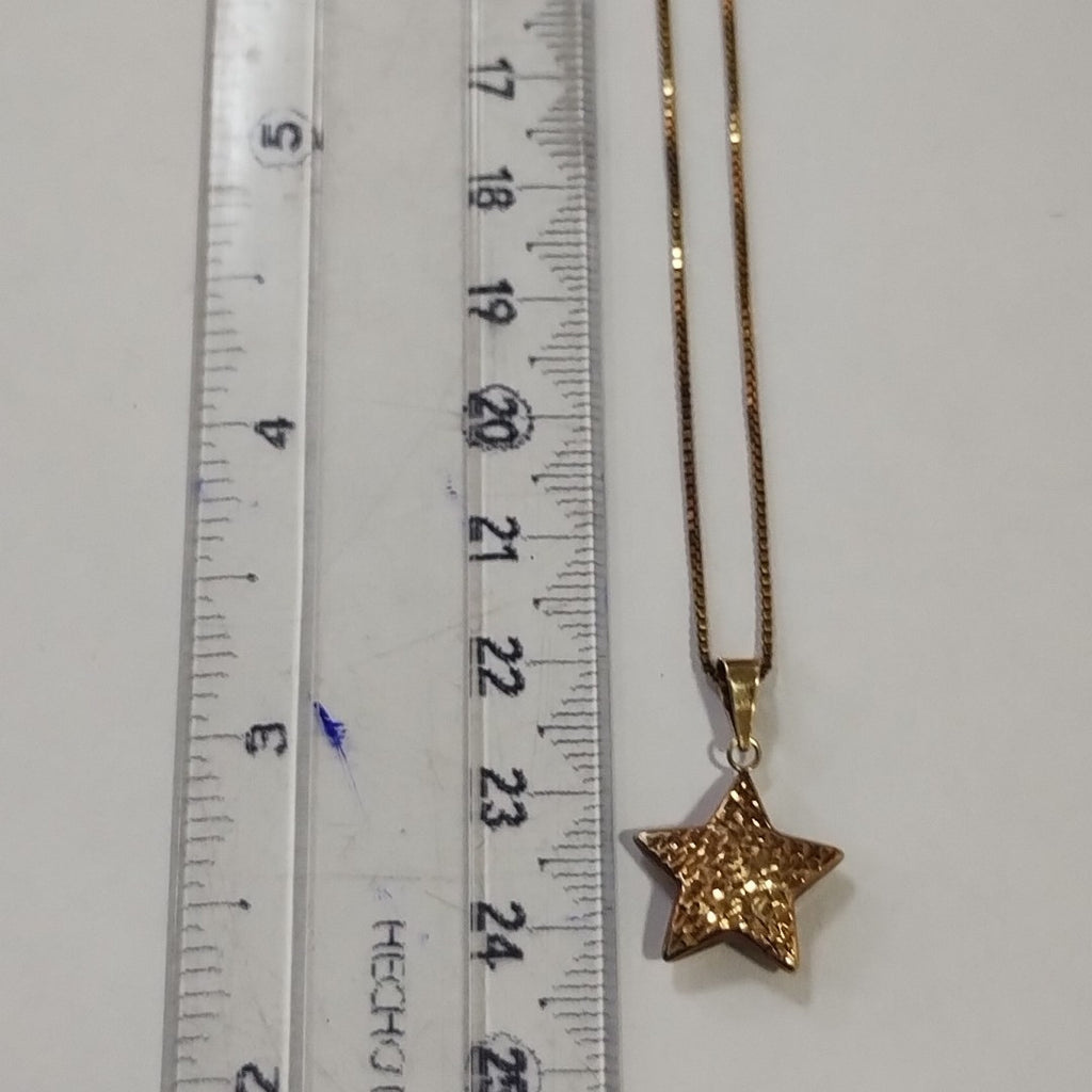 CADENA, DIJE ORO 10 K 2.6 GRMS (SEMINUEVO)