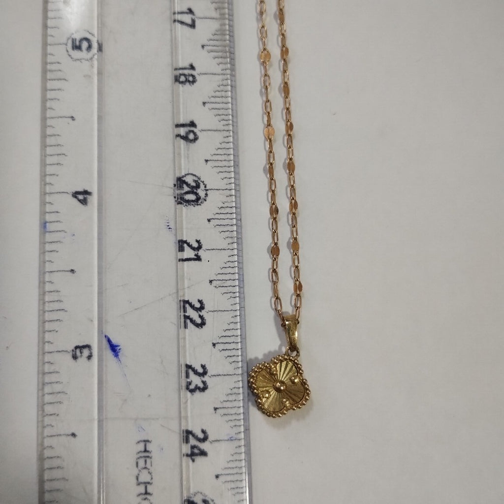 CADENA, DIJE ORO COMBINADO 10 K 2 GRMS (SEMINUEVO)