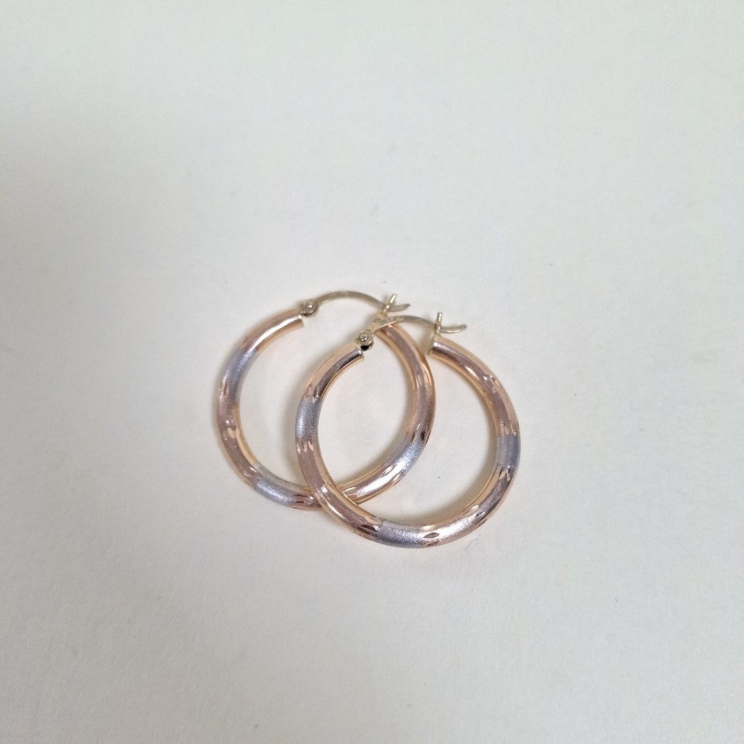 ARRACADAS PAR ORO 14 K 2.5 GRMS (SEMINUEVO)