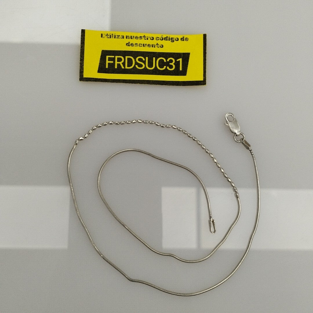 GARGANTILLA PLATA 3,60 GRMS (SEMINUEVO)