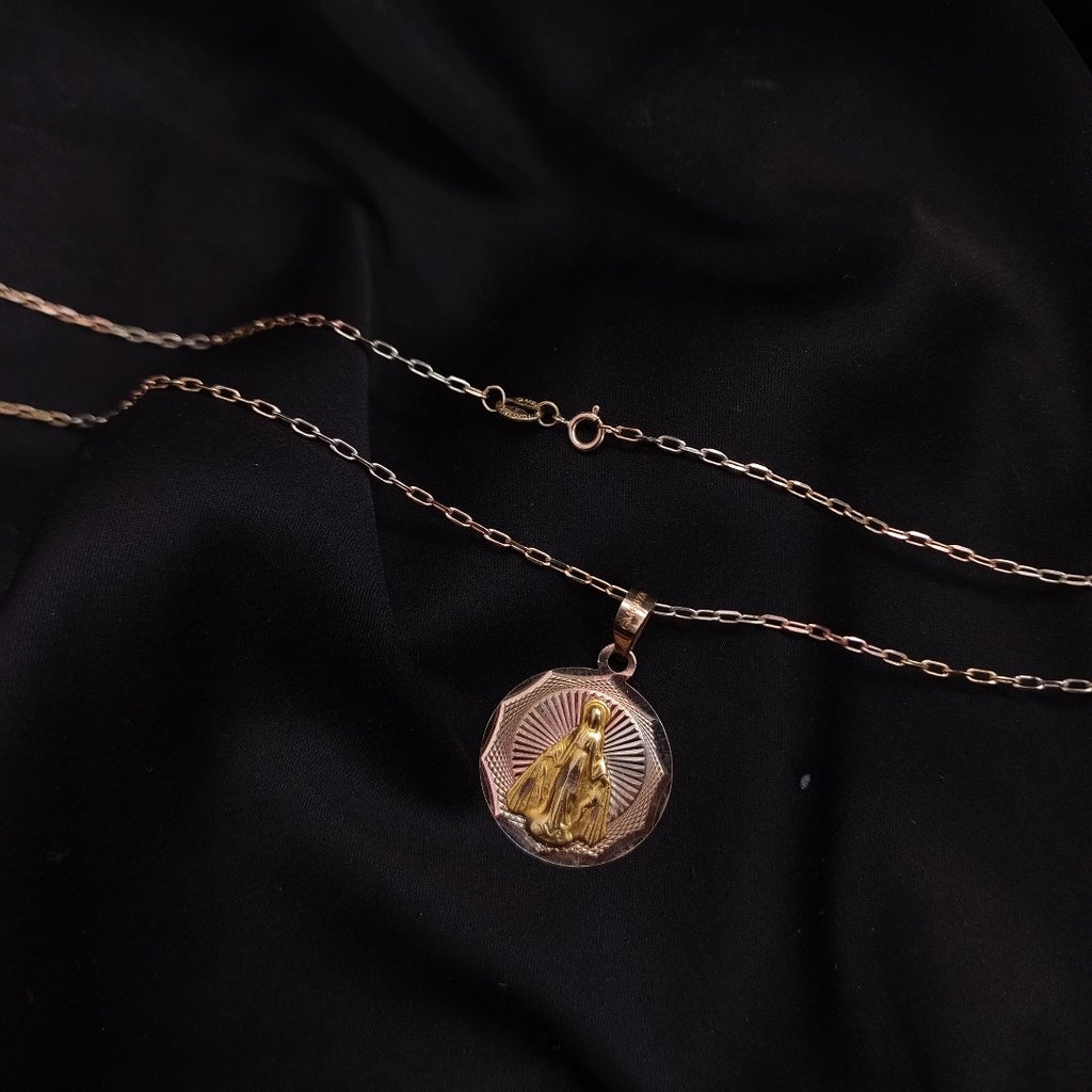 CADENA, DIJE ORO 10 K 3.9 GRMS (SEMINUEVO)