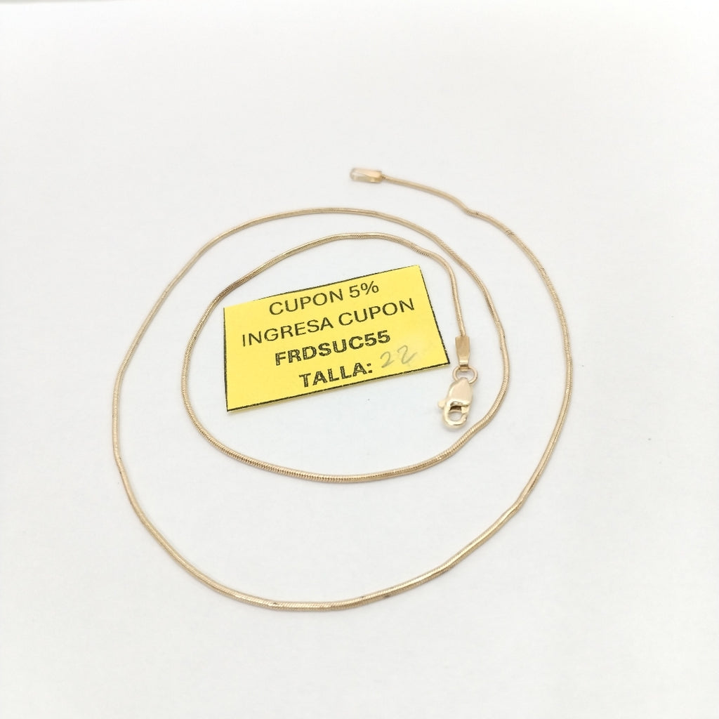 CADENA ORO 14 K 3,50 GRMS (SEMINUEVO)