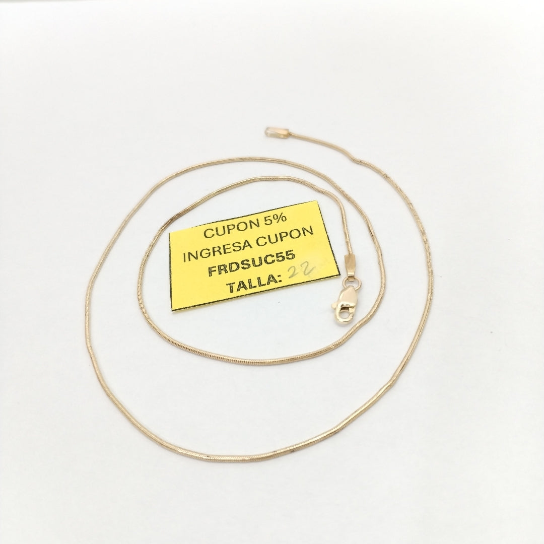 CADENA ORO 14 K 3,50 GRMS (SEMINUEVO)