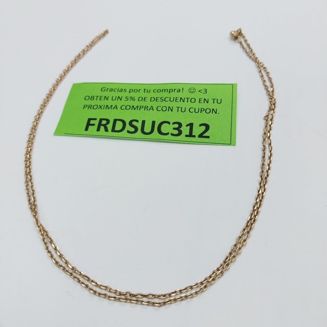 CADENA ORO 10 K 1.9 GRMS (SEMINUEVO)
