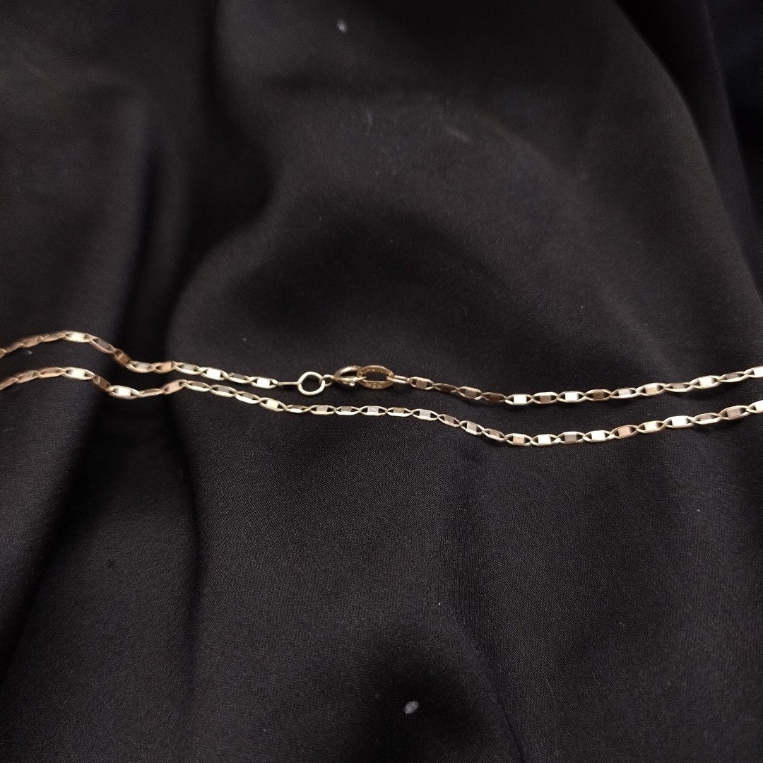 CADENA ORO,ORO COMBINADO 10 K 1,00 GRMS (SEMINUEVO)
