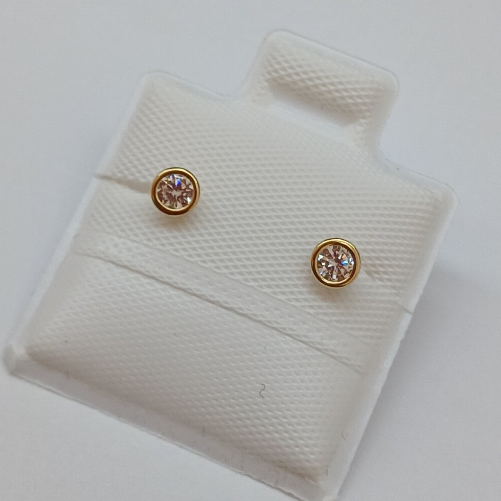 BROQUELES BROQUEL C CIRCONIA 14K 0.1501 GR (NUEVO)