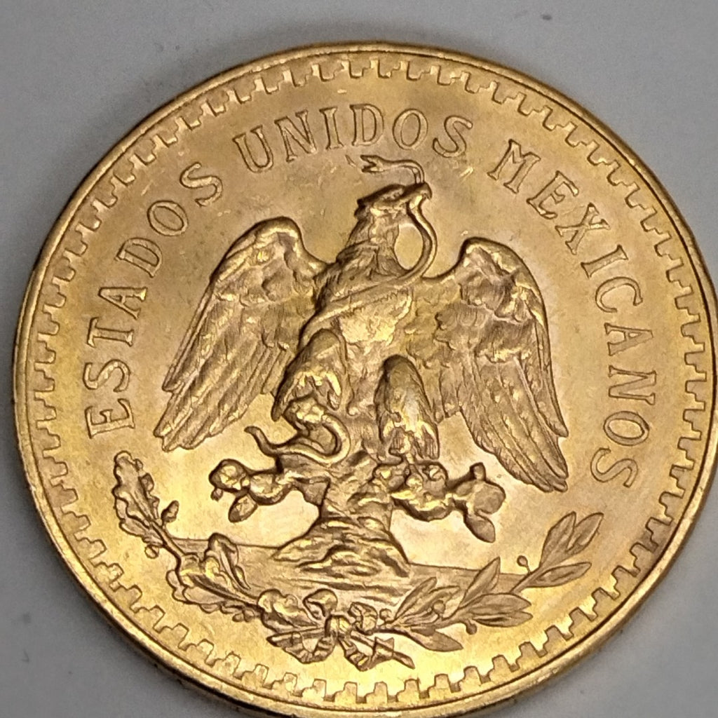 K1 41.6 GRMS 21 K IDENTIFICACIÓN MONEDA NOMINATIVA MONEDAS PESOS 50 PESOS (SEMINUEVO)