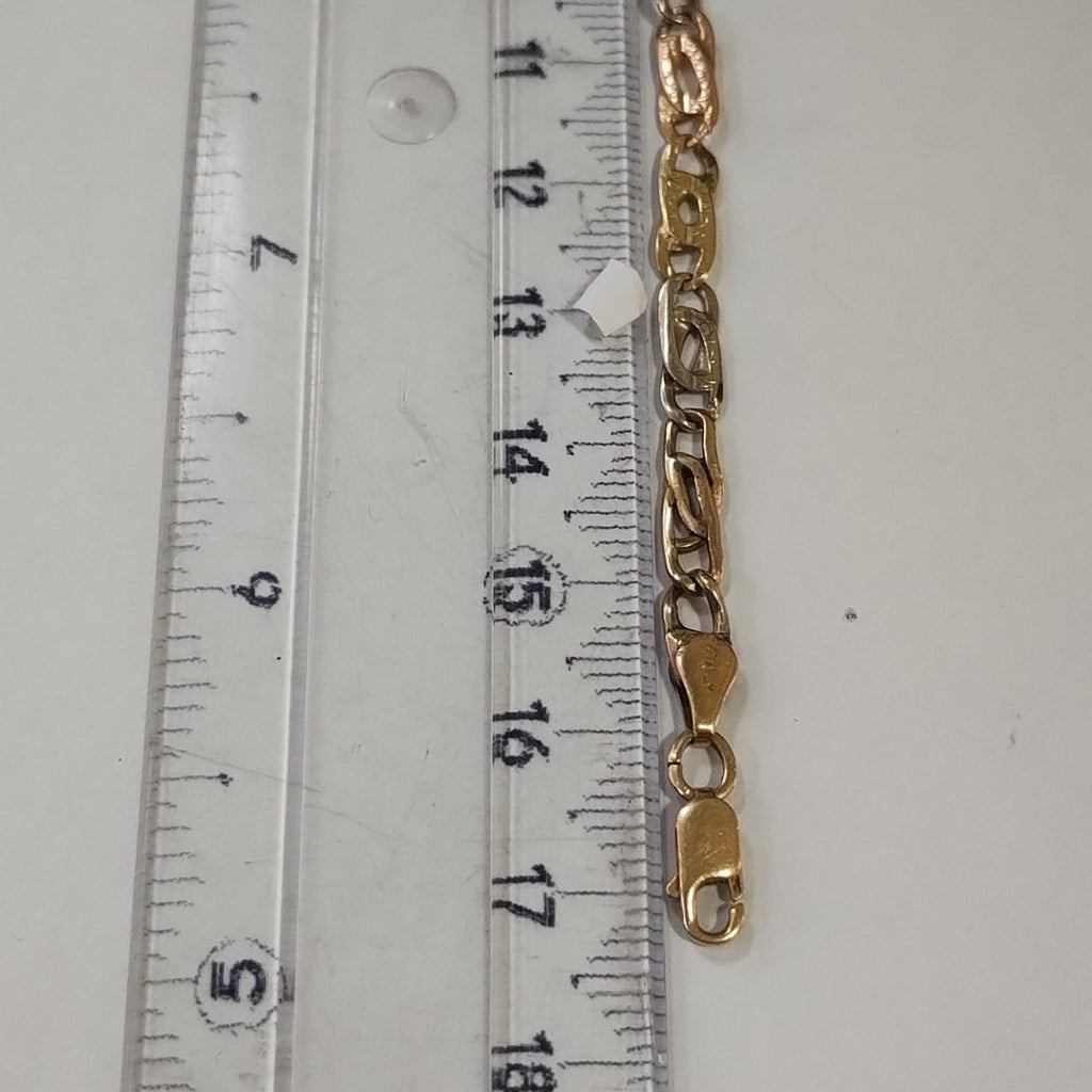 ESCLAVA ORO COMBINADO 14 K 6,30 GRMS (SEMINUEVO)