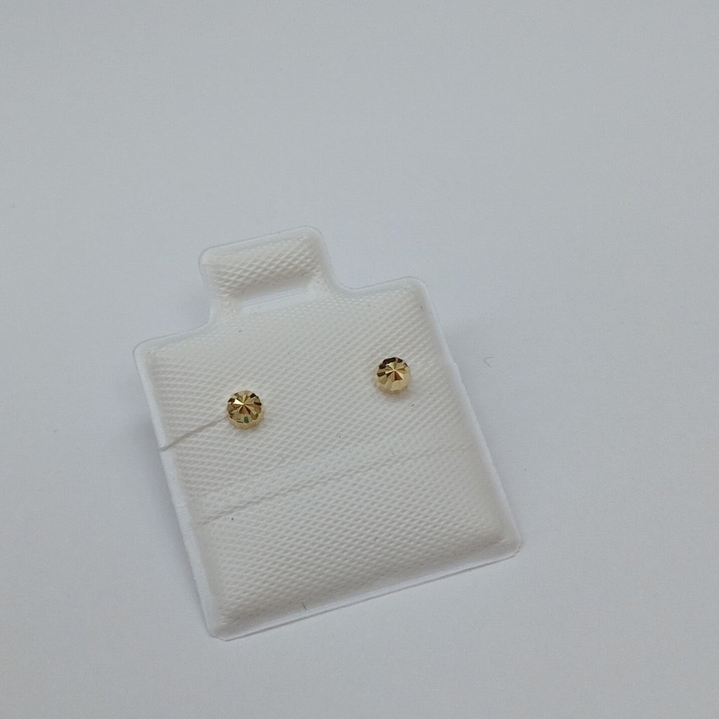 BROQUELES BROQUEL FIG HONGO 14K 0.17 GR (NUEVO)