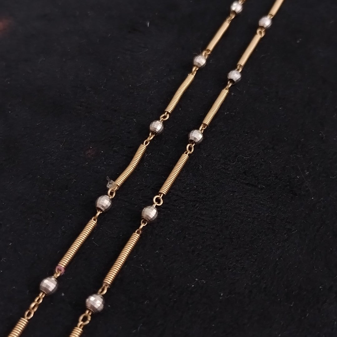 CADENA ORO,ORO BLANCO 14 K 5,30 GRMS (SEMINUEVO)