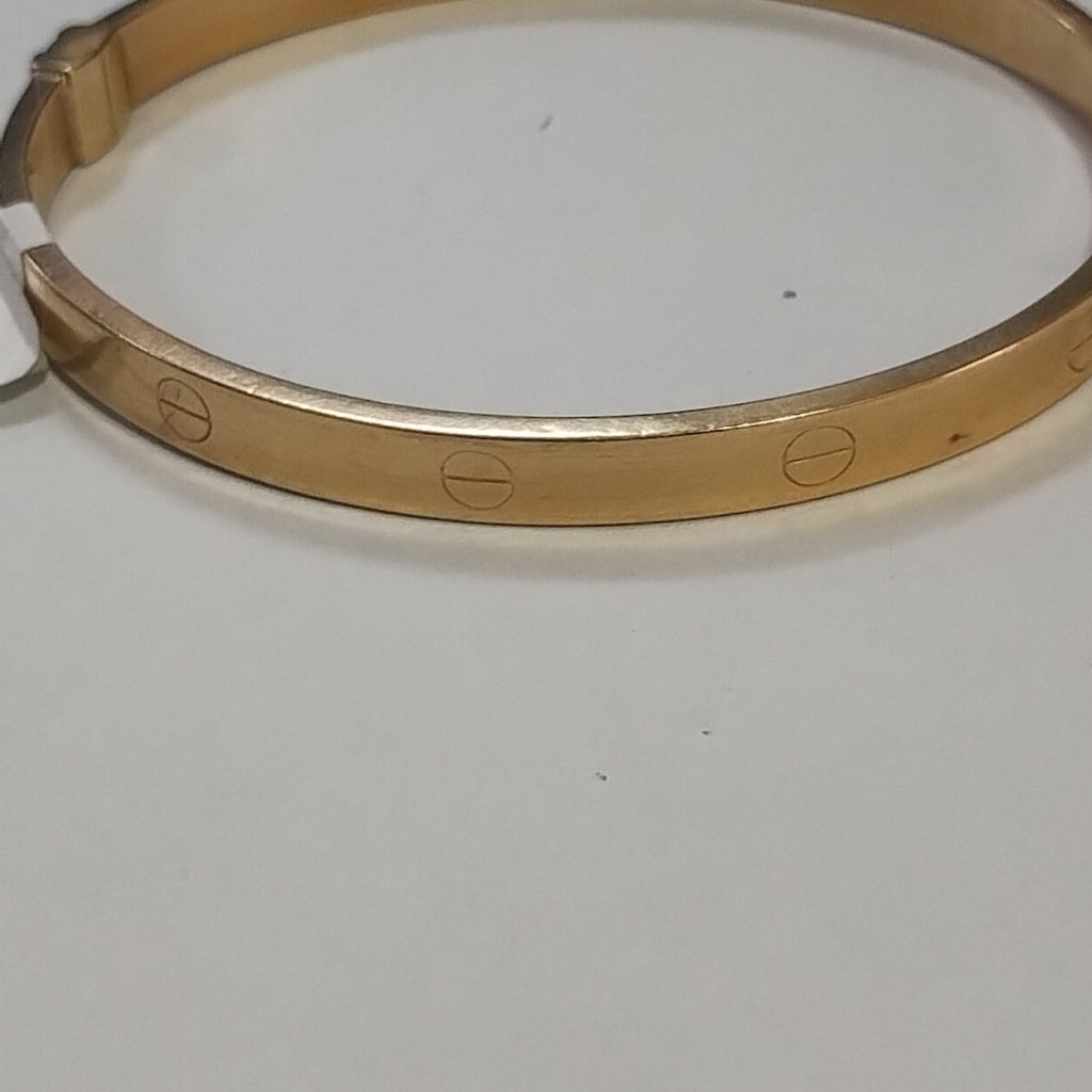 PULSERA RIGIDA ORO 10 K 9.6 GRMS (SEMINUEVO)