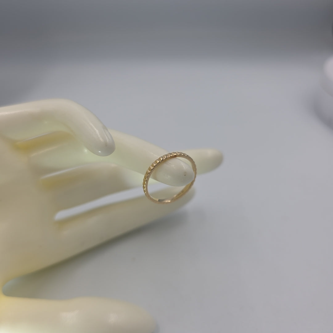 ARGOLLA ORO 14 K 1,60 GRMS (SEMINUEVO)