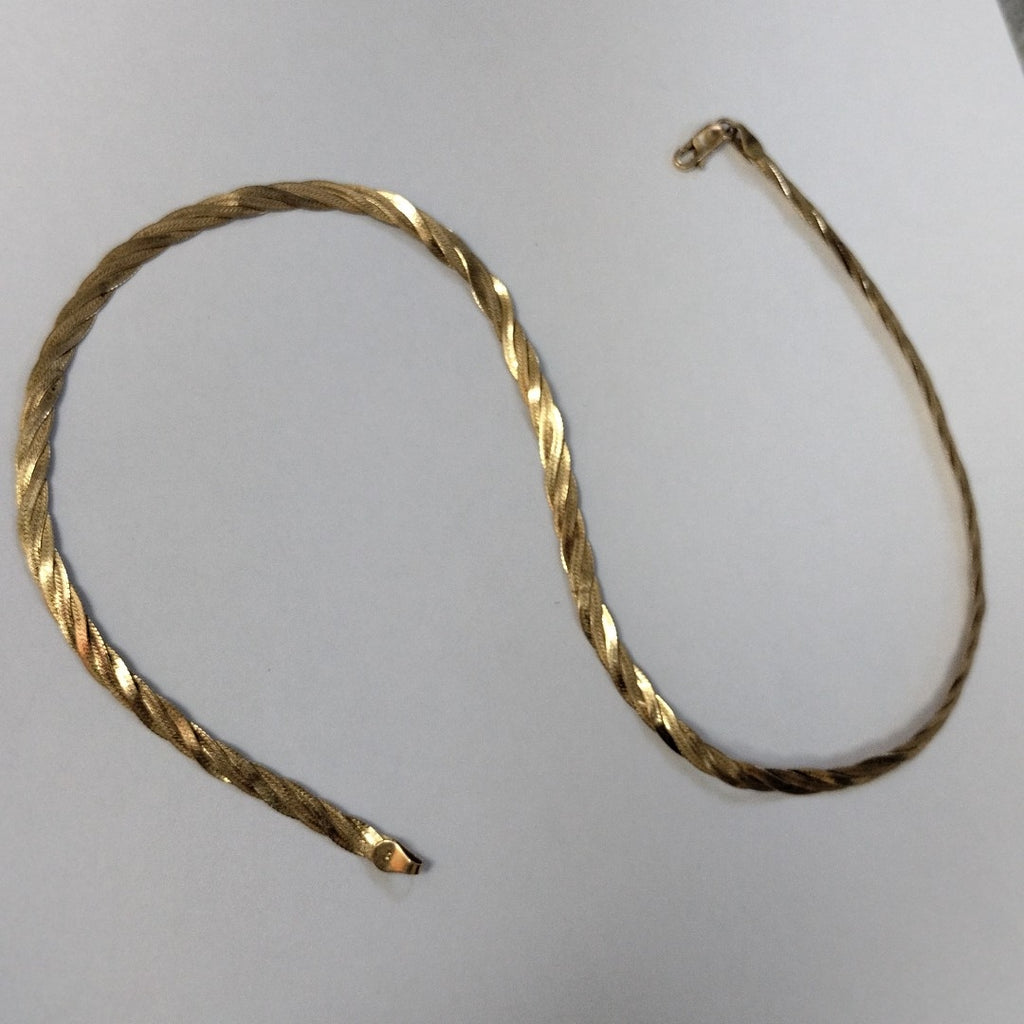 GARGANTILLA ORO 14 K 12.9 GRMS (SEMINUEVO)