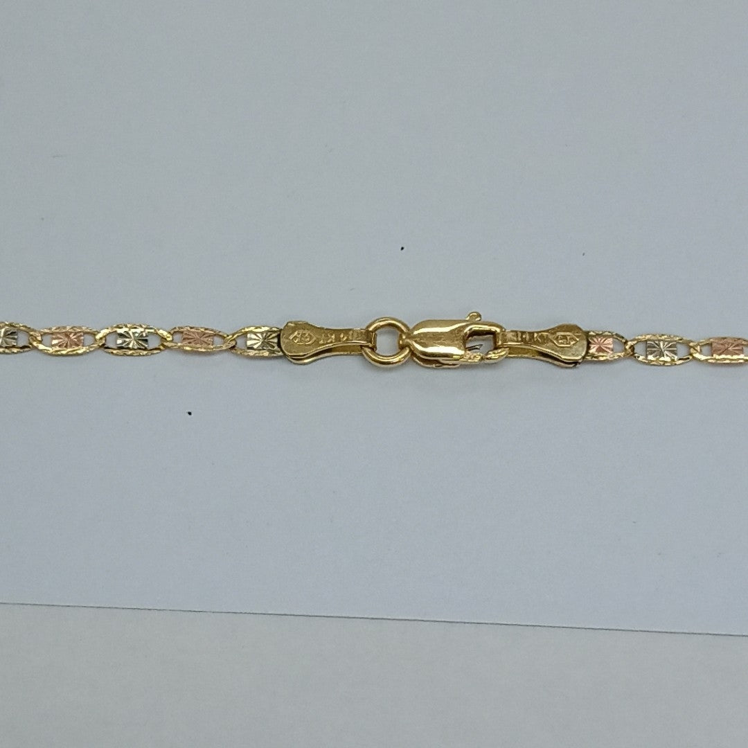 CADENA ORO 14 K 2,30 GRMS (SEMINUEVO)