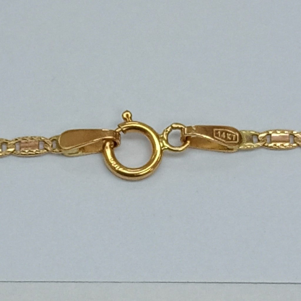 CADENA ORO 14 K 3,30 GRMS (SEMINUEVO)
