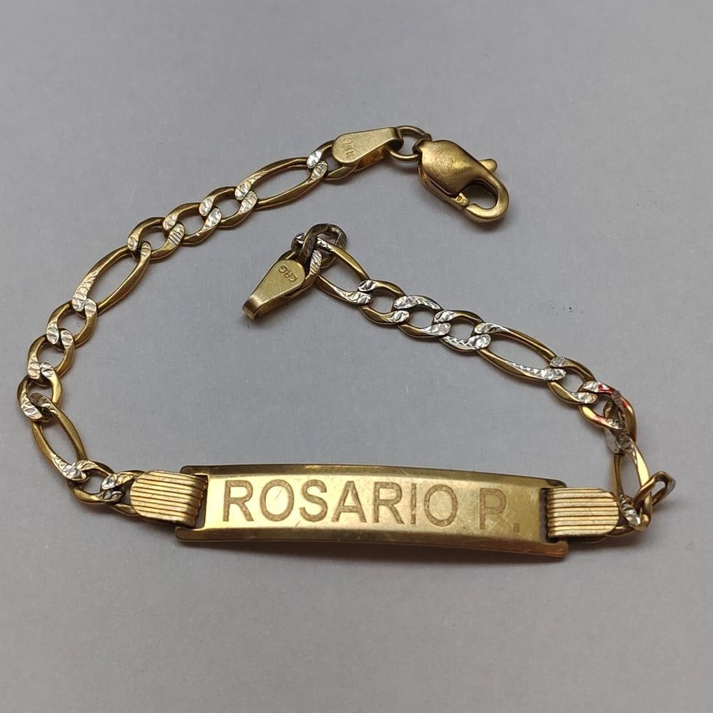ESCLAVA ORO 14 K 3,10 GRMS (SEMINUEVO)