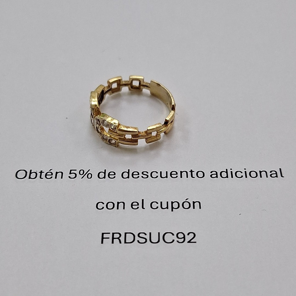 ARGOLLA DE LA SUERTE ORO 14 K 2,80 GRMS (SEMINUEVO)