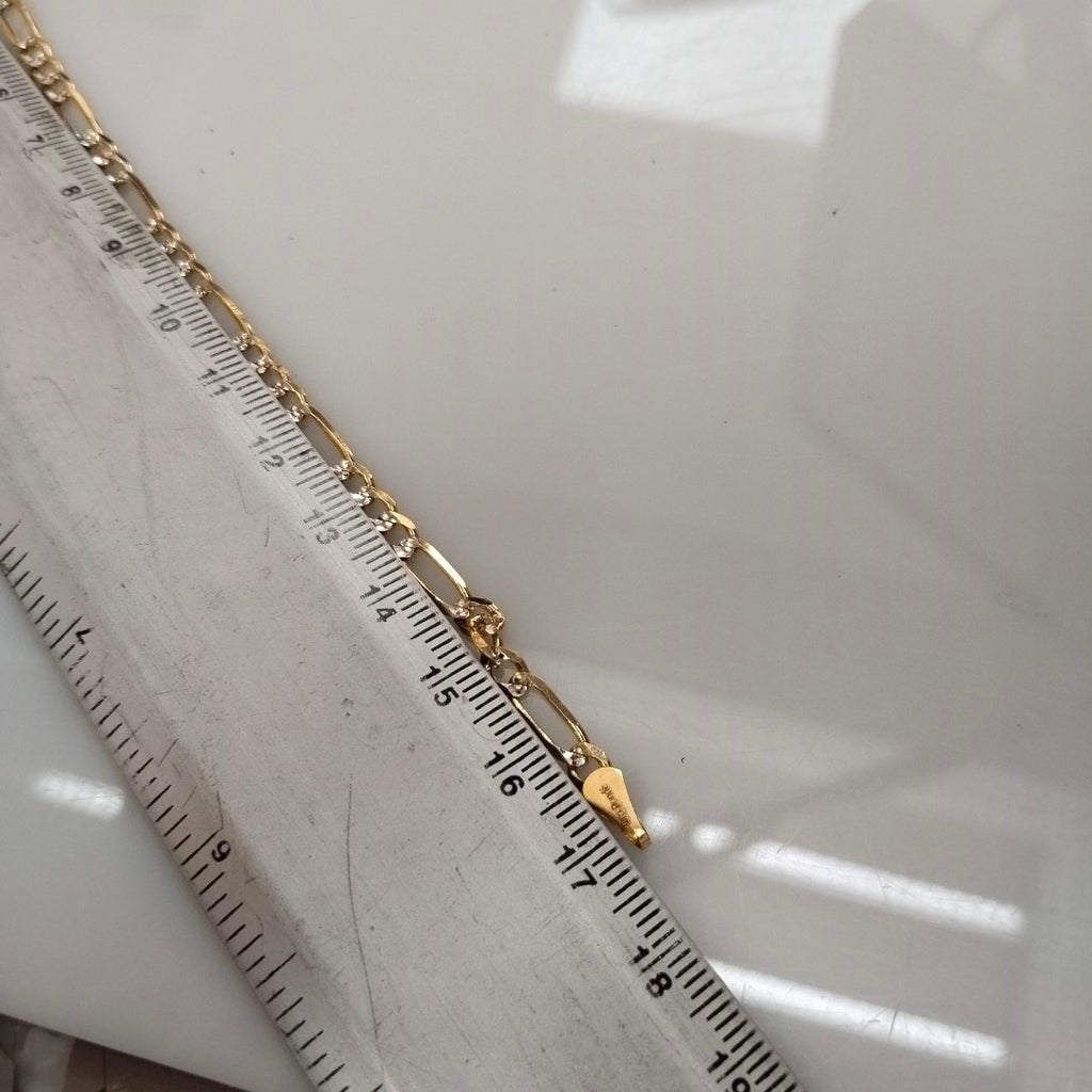PULSERA 3X1 14K 18 CM 4 GR (NUEVO)
