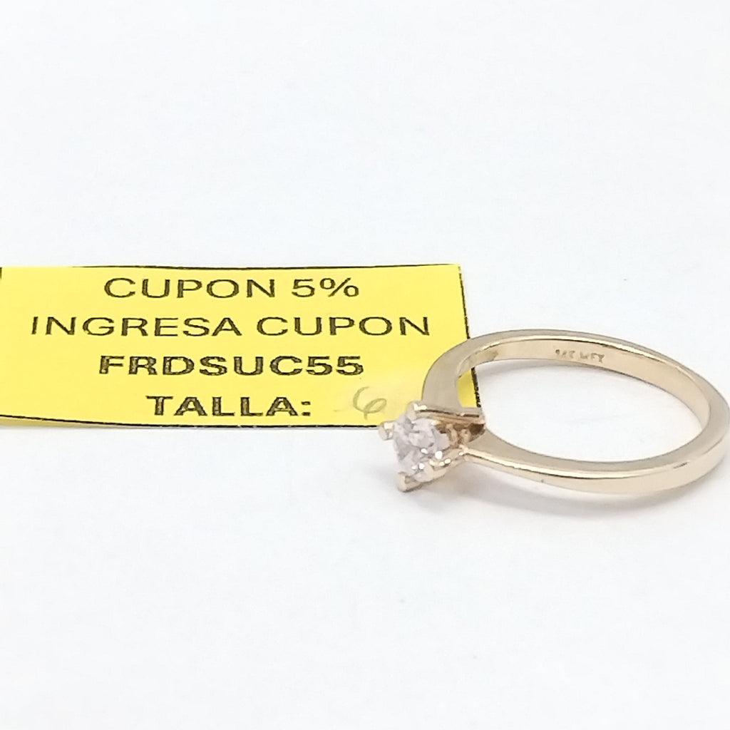 ANILLITO ORO 14 K 2,20 GRMS (SEMINUEVO)