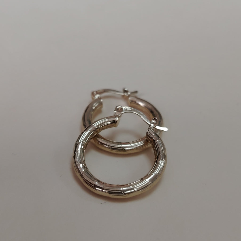 ARETES ARRACADAS 14K 2.8 GR (NUEVO)